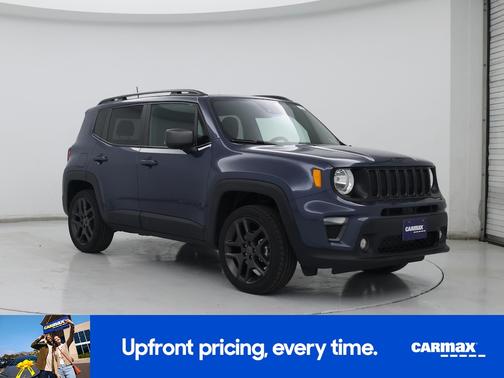 Blue 2021 Jeep Renegade 80th Anniversary