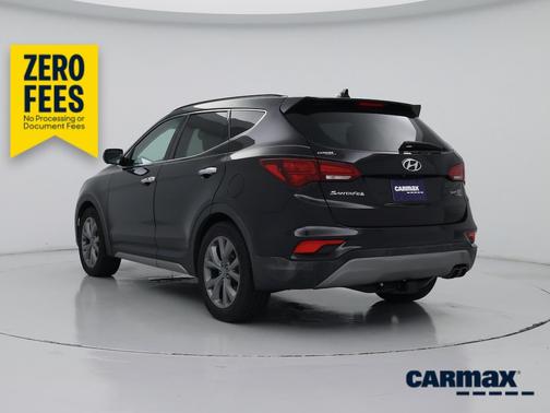 Black 2018 Hyundai Santa Fe Sport Ultimate