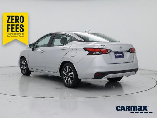Silver 2021 Nissan Versa SV