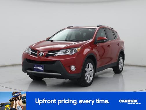 Red 2014 Toyota RAV4 Limited