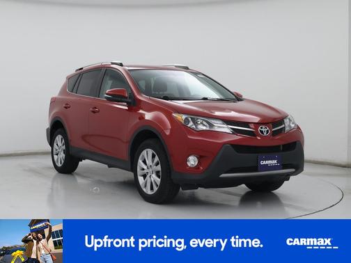 Red 2014 Toyota RAV4 Limited