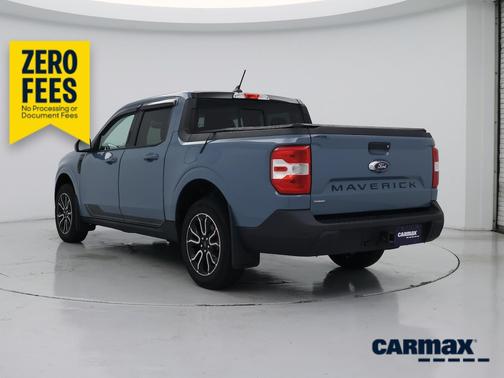 Blue 2022 Ford Maverick Lariat