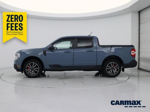 Blue 2022 Ford Maverick Lariat