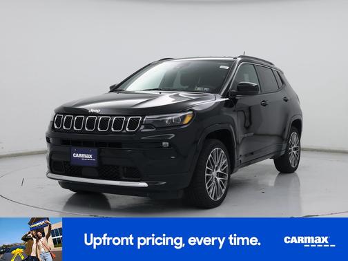 Black 2023 Jeep Compass Limited