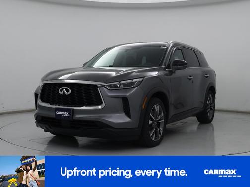 Gray 2023 INFINITI QX60 Luxe