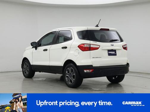 White 2021 Ford EcoSport S