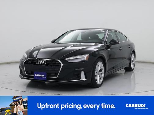Black 2023 Audi A5 Sportback Premium