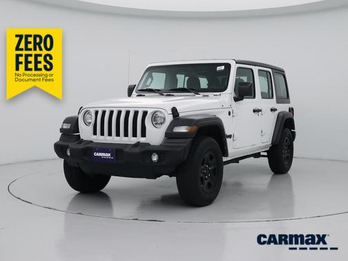 White 2022 Jeep Wrangler Unlimited Sport