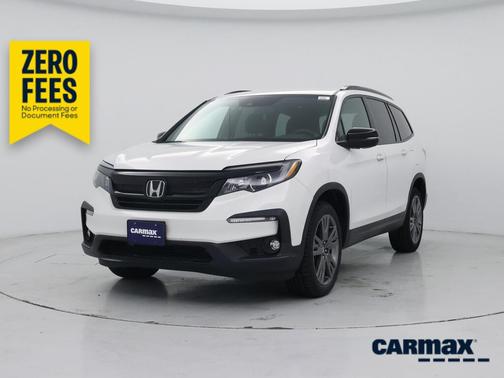 White 2022 Honda Pilot Sport