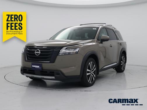 Tan 2023 Nissan Pathfinder Platinum