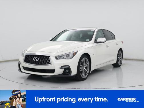 White 2022 INFINITI Q50 Sensory