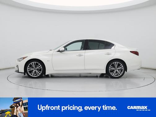 White 2022 INFINITI Q50 Sensory
