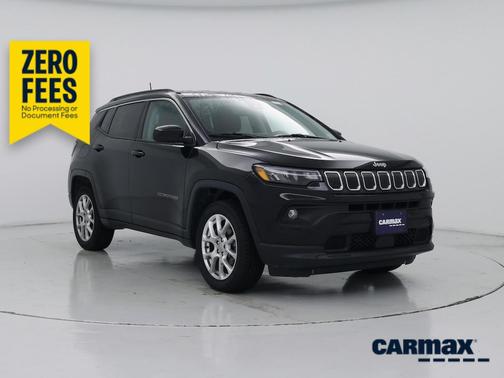 Black 2022 Jeep Compass Latitude Lux