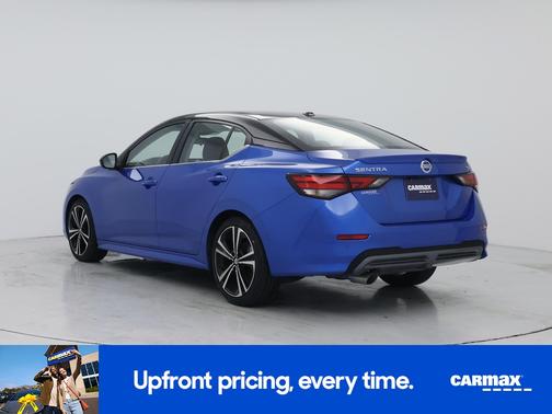 Blue 2022 Nissan Sentra SR