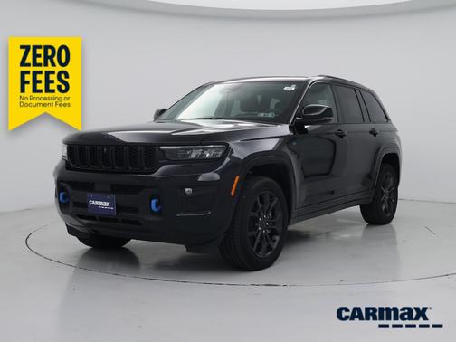 Black 2024 Jeep Grand Cherokee 4xe Anniversary Edition
