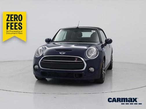 Blue 2017 MINI Convertible S