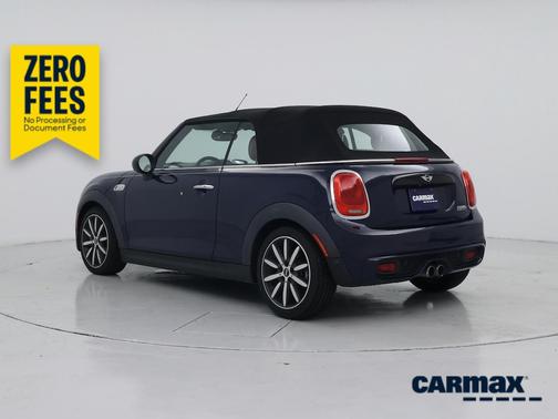 Blue 2017 MINI Convertible S