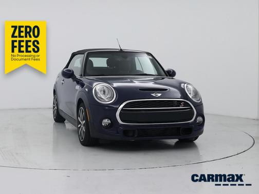 Blue 2017 MINI Convertible S