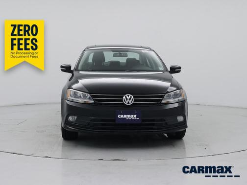 Black 2015 Volkswagen Jetta SE