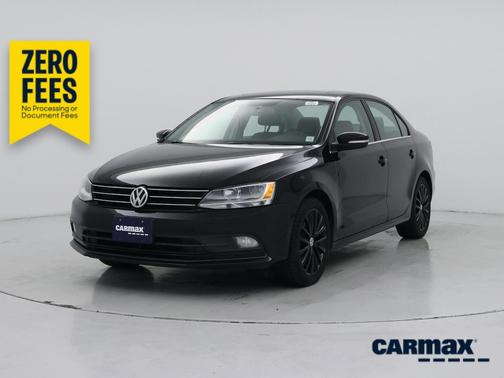 Black 2015 Volkswagen Jetta SE