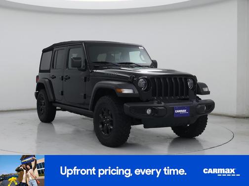 Black 2022 Jeep Wrangler Unlimited Willys