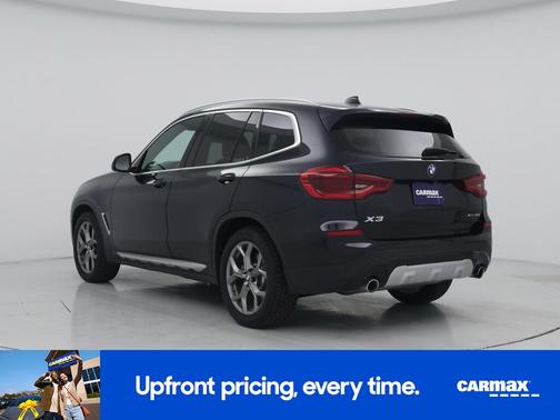 Black 2020 BMW X3 XDrive30i