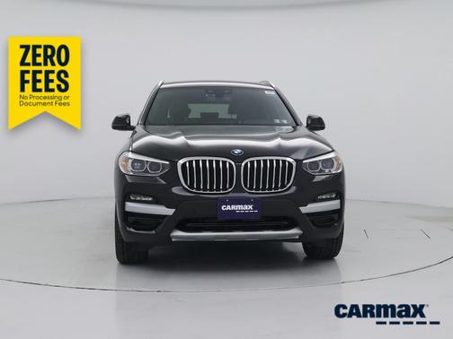 Black 2020 BMW X3 XDrive30i
