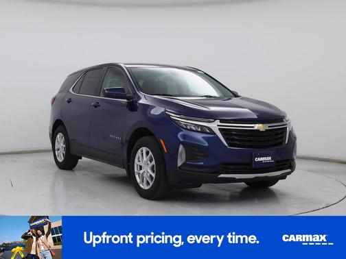 Blue 2022 Chevrolet Equinox LT
