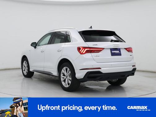 White 2023 Audi Q3 S-Line Premium