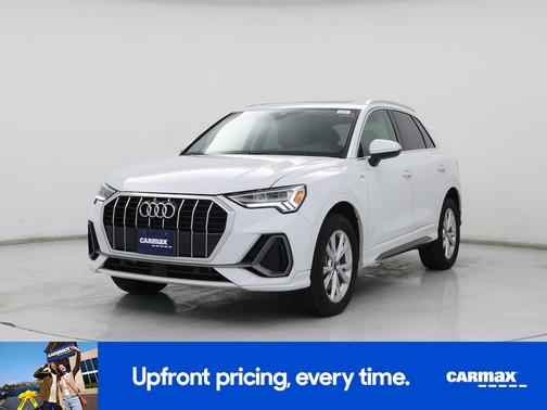 White 2023 Audi Q3 S-Line Premium