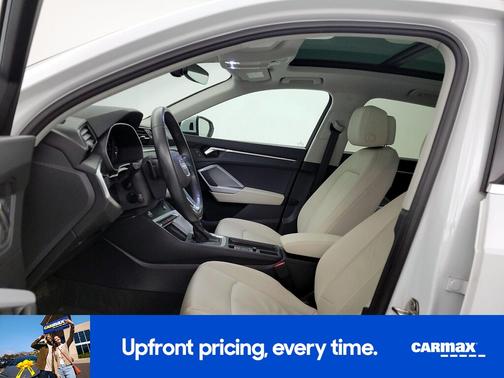 White 2023 Audi Q3 S-Line Premium