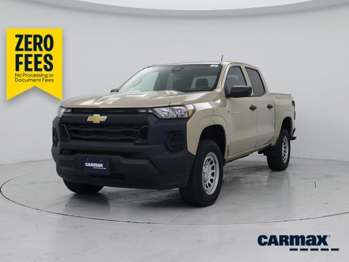 Tan 2024 Chevrolet Colorado Work Truck