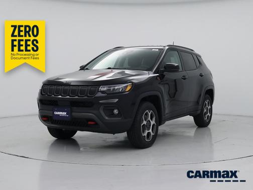 Black 2022 Jeep Compass Trailhawk