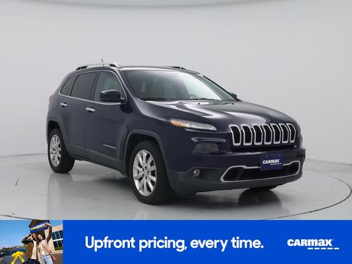 Blue 2015 Jeep Cherokee Limited