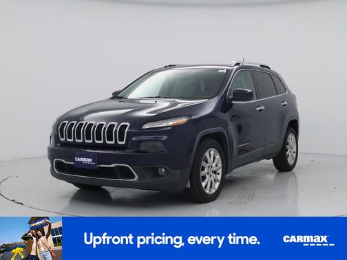 Blue 2015 Jeep Cherokee Limited
