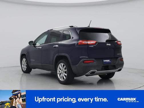 Blue 2015 Jeep Cherokee Limited