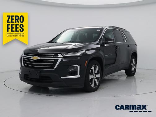 Black 2023 Chevrolet Traverse LT Leather