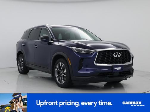 Blue 2023 INFINITI QX60 Luxe