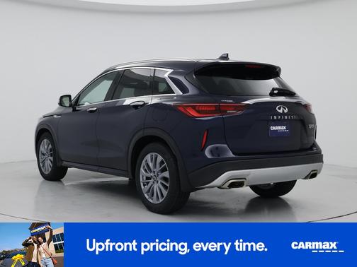 Blue 2023 INFINITI QX50 Luxe