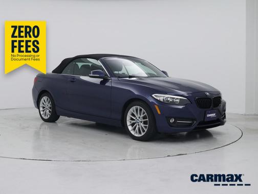 Blue 2016 BMW 228 XI