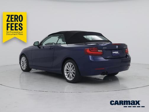 Blue 2016 BMW 228 XI