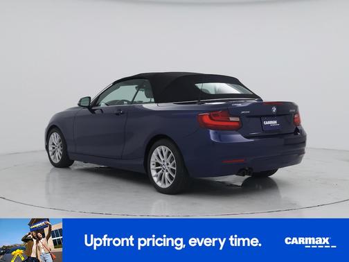 Blue 2016 BMW 228 XI