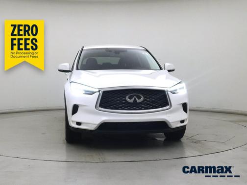 White 2023 INFINITI QX50 Pure