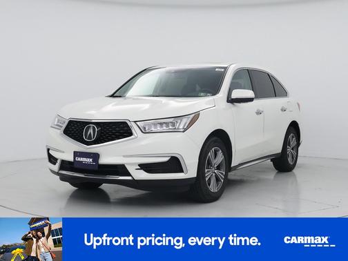 White 2019 Acura MDX