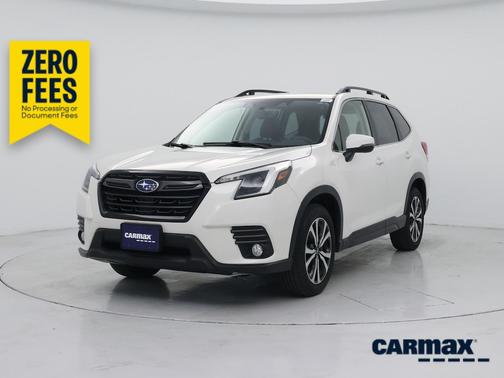 White 2023 Subaru Forester Limited