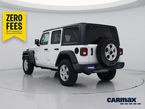 White 2020 Jeep Wrangler Unlimited Sport S