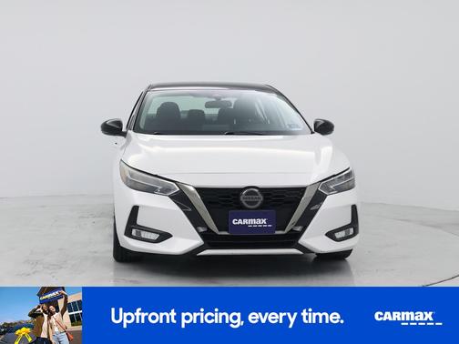 White 2020 Nissan Sentra SR