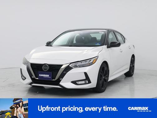 White 2020 Nissan Sentra SR