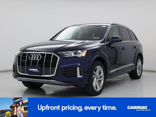 Blue 2022 Audi Q7 Premium