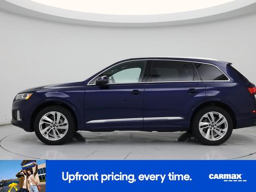 Blue 2022 Audi Q7 Premium